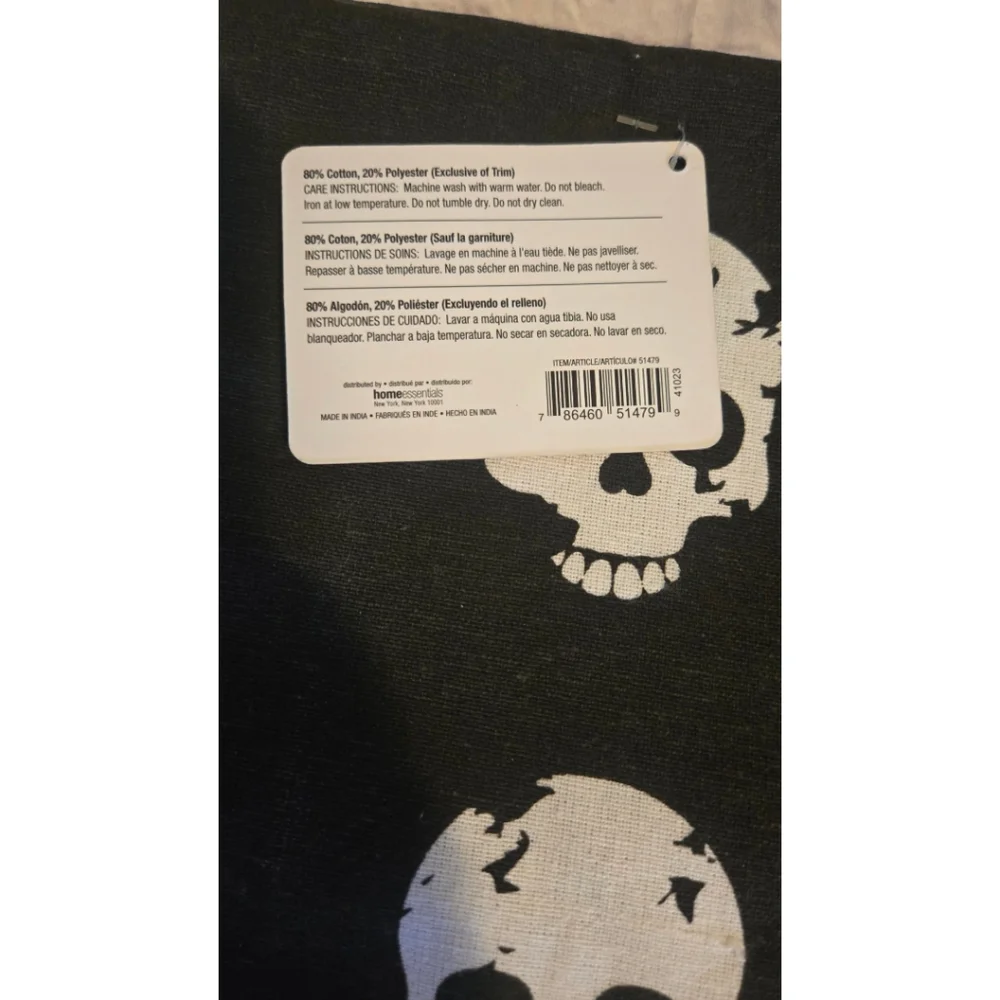Skull and Plaid Kitchen Towels